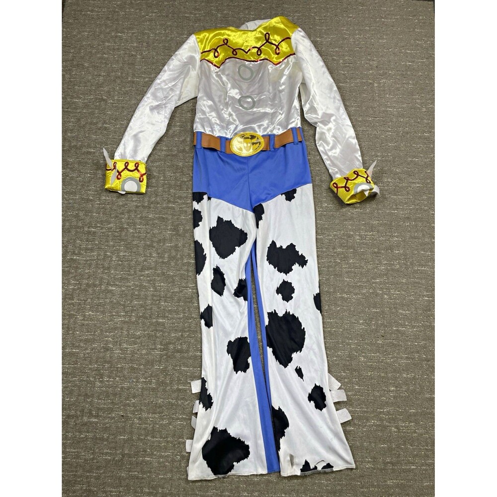 Toy Story Disney Cowgirl Sheriff Jumpsuit Jessie adult medium M 8-10 halloween